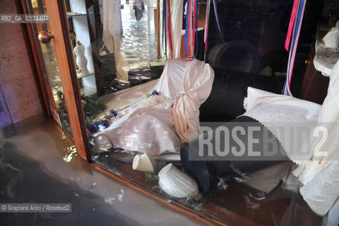 VENEZIA 1/12/08 - ALTA MAREA A VENEZIA ©Graziano Arici/Rosebud2 ACQUA ALTA