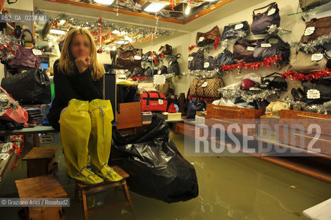 VENEZIA 1/12/08 - ALTA MAREA A VENEZIA ©Graziano Arici/Rosebud2 ACQUA ALTA