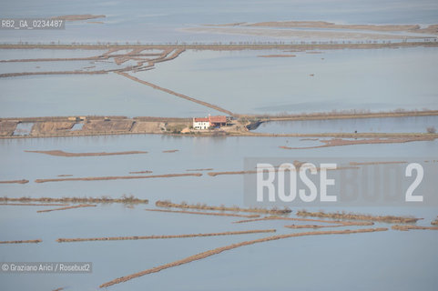VENEZIA FEBBRAIO 2009 FOTO AEREA DI LIO PICCOLO ©Graziano Arici/Rosebud2
