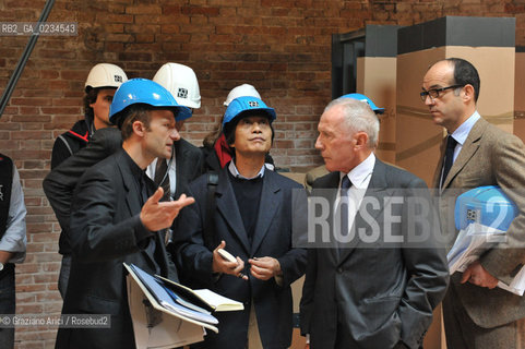 VENEZIA, 24.10.2008. LAVORI DI RESTAURO E RISTRUTTURAZIONE DI PUNTA DELLA DOGANA ©Graziano Arici/Rosebud2 DOTTOR GROUP TADAO ANDO FRANCOIS PINAULT