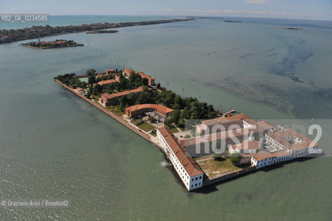 VENEZIA 28/05/09 - FOTO AEREE DELLISOLA DI SAN SERVOLO ©Graziano Arici/Rosebud2 CONSORZIO VENEZIA NUOVA LAGUNA BARENA