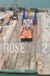 VENEZIA 17/7/09 FOTO AEREE DEI BACINI DELLARSENALE ©Graziano Arici/Rosebud2 CONSORZIO VENEZIA NUOVA