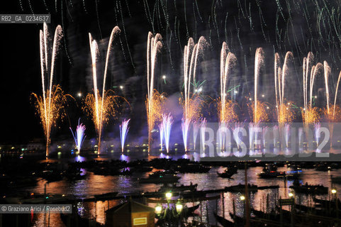 VENEZIA LUGLIO 2009 - FESTA E FUOCHI DARTIFICIO DEL REDENTORE ©Graziano Arici/Rosebud2