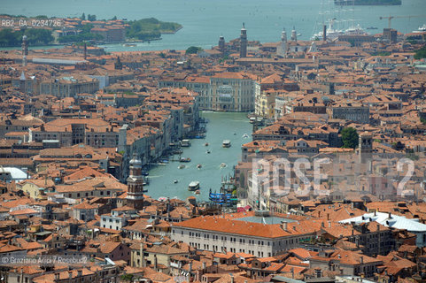 VENEZIA LUGLIO 2009 - FOTO AEREA DEL CANAL GRANDE ©Graziano Arici/Rosebud2