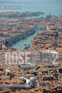 VENEZIA LUGLIO 2009 - FOTO AEREA DEL CANAL GRANDE ©Graziano Arici/Rosebud2
