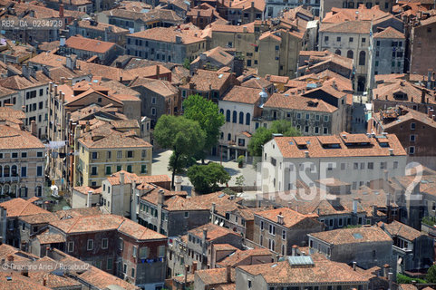 VENEZIA LUGLIO 2009 - FOTO AEREA DEL GHETTO EBRAICO ©Graziano Arici/Rosebud2