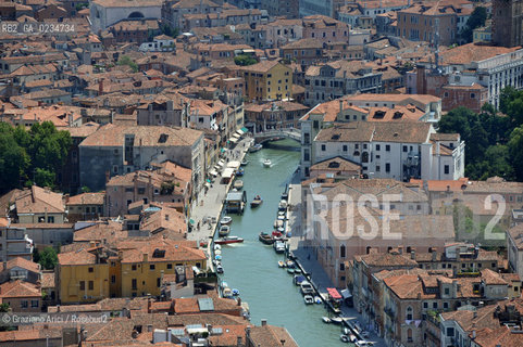 VENEZIA LUGLIO 2009 - FOTO AEREA DEL RIO DI CANNAREGIO ©Graziano Arici/Rosebud2