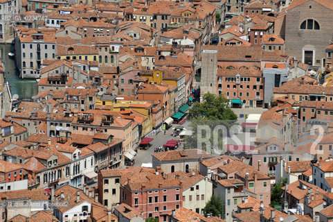 VENEZIA LUGLIO 2009 - FOTO AEREA DEL CANAL GRANDE  ©Graziano Arici/Rosebud2 NAVE