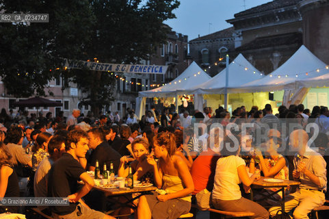 VENEZIA LUGLIO 2009 - FESTA IN CAMPO S.GIACOMO DELLORIO ©Graziano Arici/Rosebud2