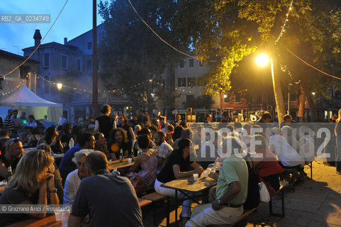 VENEZIA LUGLIO 2009 - FESTA IN CAMPO S.GIACOMO DELLORIO ©Graziano Arici/Rosebud2