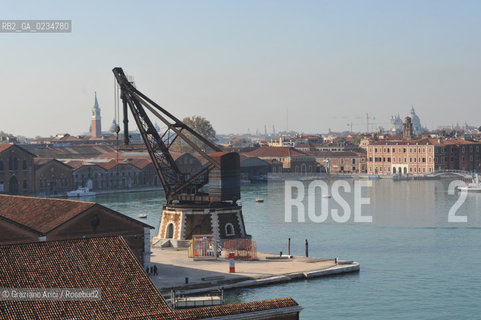 VENEZIA OTTOBRE 2009 : VEDUTA AEREA DELLARSENALE ©Graziano Arici/Rosebud2