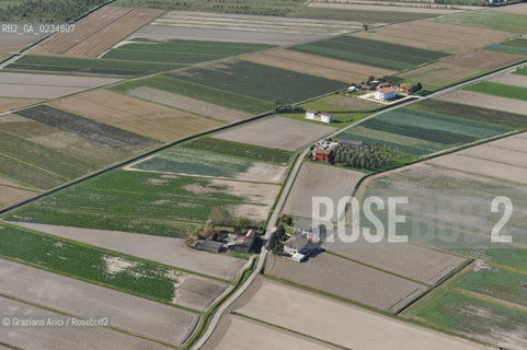 Venice 14/9/2009-  campagna veneta foto aerea  ©Graziano Arici/Rosebud2