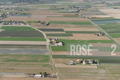 Venice 14/9/2009-  campagna veneta foto aerea  ©Graziano Arici/Rosebud2