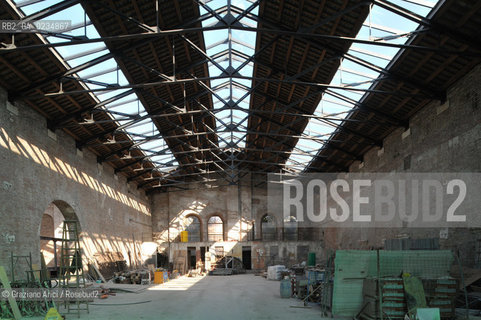 VENEZIA - ARSENALE - 20/10/09 - LAVORI DI RESTAURO E RISTRUTTURAZIONE DELLE TESE - TESA 100 ©Graziano Arici/Rosebud2 CONSORZIO VENEZIA NUOVA