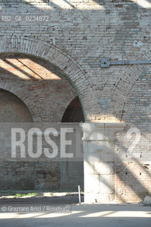 VENEZIA - ARSENALE - 20/10/09 - LAVORI DI RESTAURO E RISTRUTTURAZIONE DELLE TESE - TESA 99 ©Graziano Arici/Rosebud2 CONSORZIO VENEZIA NUOVA
