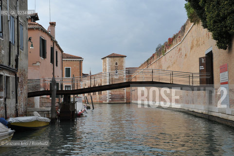 VENEZIA - ARSENALE - 20/10/09 -  NUOVO PONTE DELLE VERGINI ©Graziano Arici/Rosebud2 CONSORZIO VENEZIA NUOVA BIENNALE