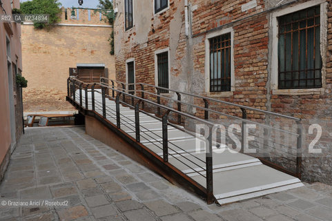 VENEZIA - ARSENALE - 20/10/09 -  NUOVO PONTE DELLE VERGINI ©Graziano Arici/Rosebud2 CONSORZIO VENEZIA NUOVA BIENNALE