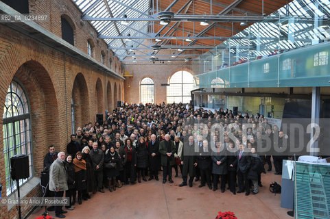 VENEZIA 18/12/09 - CERIMONIA DI AUGURI ALLA THETIS DEL CONSORZIO VENEZIA NUOVA ©Graziano Arici/Rosebud2
