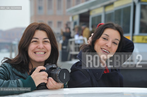 VENEZIA 2009 - GRAZIA FIORE E MARTA BUSO ©Graziano Arici/Rosebud2 FOTOGRAFO