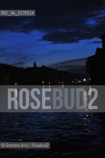 Venice december, 25th 2009 - Exceptional high tide of 1,45 m in Venice during the Christmas night at 4 a.m. ©Graziano Arici/Rosebud2 acqua alta marea