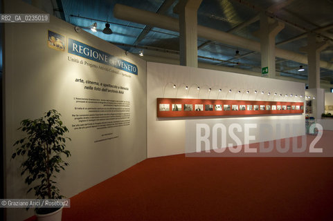 Venezia 12/09 - Mostra di Graziano Arici nello Stand della Regione Veneto al Salone dei Beni Culturali ©Graziano Arici/Rosebud2