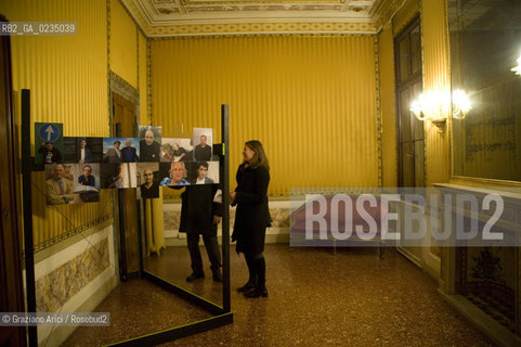 Venezia 12/09 - Mostra di Graziano Arici : Il Volto delle parole Fondazione Buziol  ©Graziano Arici/Rosebud2 Ferrucci Scarpa letteratura