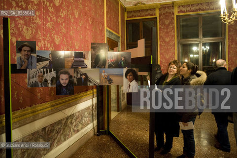 Venezia 12/09 - Mostra di Graziano Arici : Il Volto delle parole Fondazione Buziol  ©Graziano Arici/Rosebud2 Ferrucci Scarpa letteratura