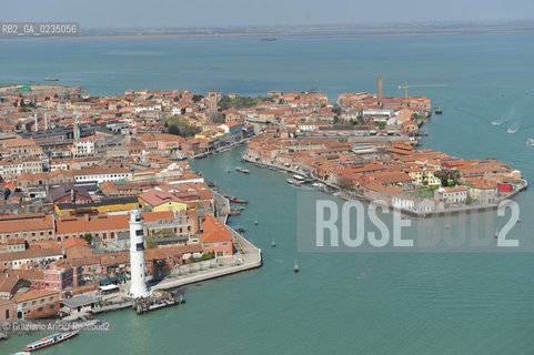 Venice april 2010 - Aerial view of Murano Island foto aerea  ©Graziano Arici/Rosebud2