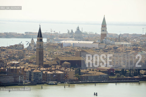 Venice april 2010 - Aerial view of Skyline of Venice foto aerea  ©Graziano Arici/Rosebud2