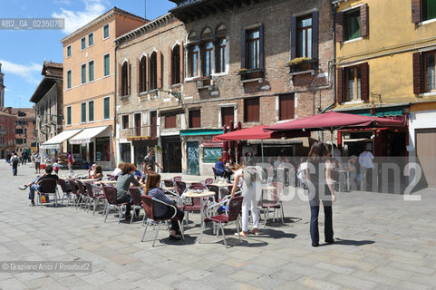 Venice april 2010 -  campo S.Margherita  ©Graziano Arici/Rosebud2