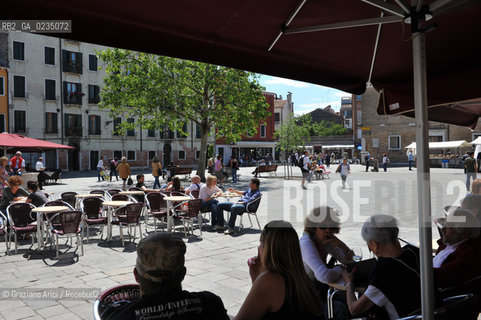 Venice april 2010 -  campo S.Margherita  ©Graziano Arici/Rosebud2