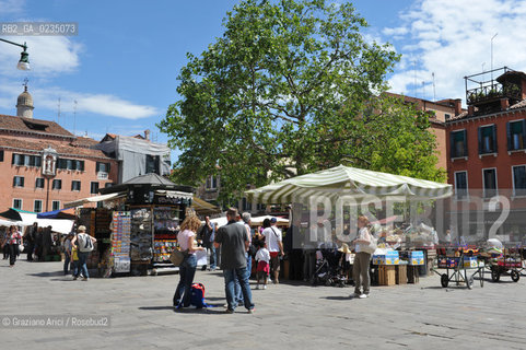 Venice april 2010 -  campo S.Margherita  ©Graziano Arici/Rosebud2