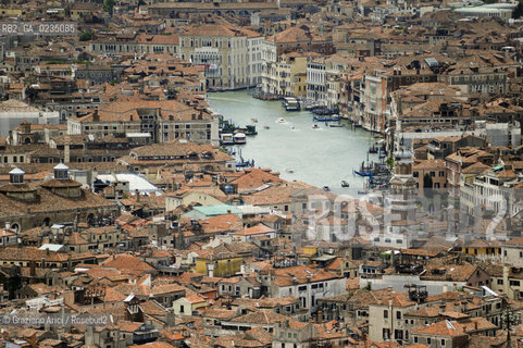 Venice  4/5/10 - Aerial view with Grand Canal Foto aerea Venezia Canal Grande ©Graziano Arici/Rosebud2