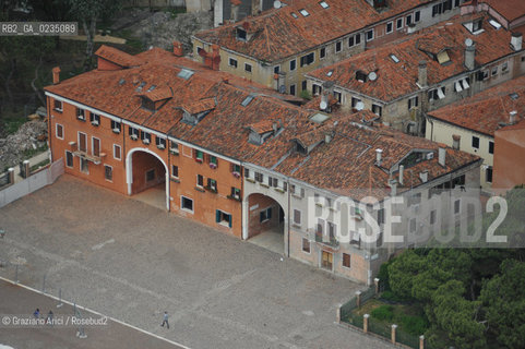 Venice  4/5/10 - Aerial view Marinaressa castello aerea Venezia  ©Graziano Arici/Rosebud2