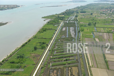 Venice 20/5/10 - Aerial view of skyline of Venice foto aerea ©Graziano Arici/Rosebud2