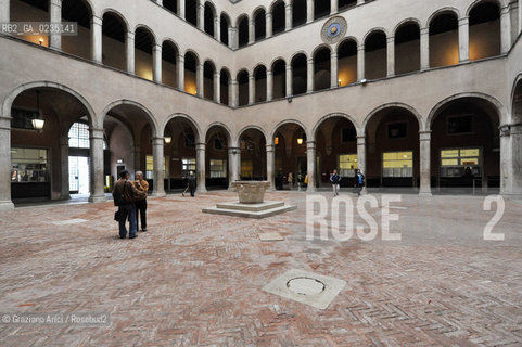 Venice  4/5/10 - The palace Fontego dei Tedeschi - It was the ancient warehouse of the german merchant palazzo ©Graziano Arici/Rosebud2
