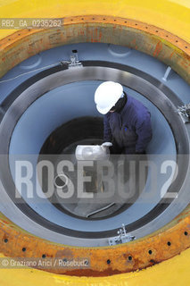 VENEZIA - 29/1/10 CAMPO PROVE CERNIERA FIP ©Graziano Arici/Rosebud2 CONSORZIO VENEZIA NUOVA