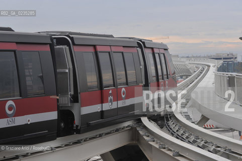 VENEZIA, 17.12.2009. LAVORI IN CORSO AL CANTIERE DEL PEOPLE MOVER PIAZALE ROMA-TRONCHETTO ©Graziano Arici/Rosebud2
