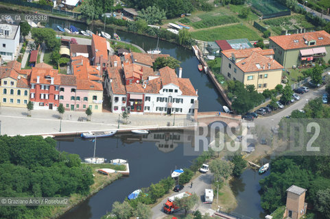 Venice 28/6/10 - Malamocco Island aerial photo  foto aerea ©Graziano Arici/Rosebud2