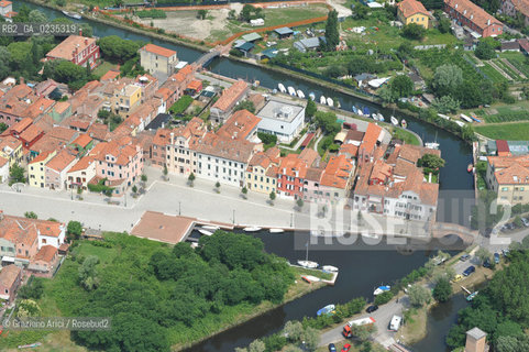 Venice 28/6/10 - Malamocco Island aerial photo  foto aerea ©Graziano Arici/Rosebud2