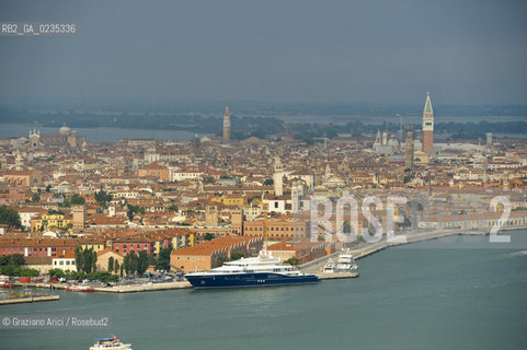 Venice 28/6/10 - Aerial photo of Venice foto aerea di venezia ©Graziano Arici/Rosebud2