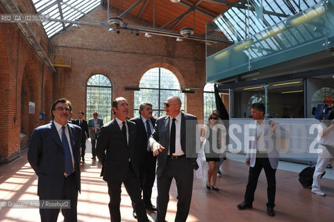Venice 9/6/10 - Visit of the Veneto Region President Luca Zaia to the Mose system against the High Tide in Venice ©Graziano Arici/Rosebud2