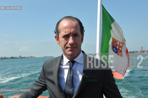 Venice 9/6/10 - Visit of the Veneto Region President Luca Zaia to the Mose system against the High Tide in Venice ©Graziano Arici/Rosebud2