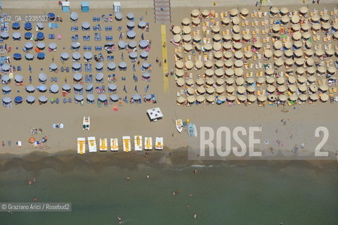 Venice (Jesolo Beach) 28/7/10 : The beach at Jesolo Beach ©Graziano Arici/Rosebud2