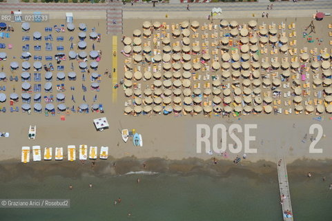 Venice (Jesolo Beach) 28/7/10 : The beach at Jesolo Beach ©Graziano Arici/Rosebud2