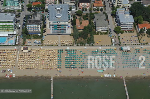 Venice (Jesolo Beach) 28/7/10 : The beach at Jesolo Beach ©Graziano Arici/Rosebud2