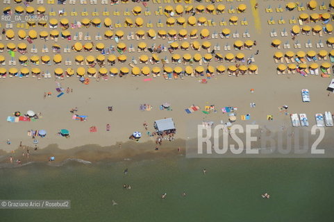 Venice (Jesolo Beach) 28/7/10 : The beach at Jesolo Beach ©Graziano Arici/Rosebud2