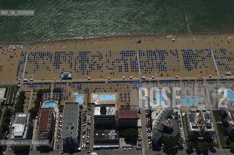 Venice (Jesolo Beach) 28/7/10 : The beach at Jesolo Beach ©Graziano Arici/Rosebud2