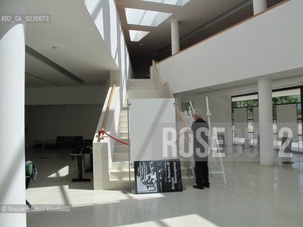 CAORLE 23/7/10 : MOSTRA HEMINGWAY A CAORLE PAOLA PALLIERI GIANNI MORIANI ©Graziano Arici/Rosebud2