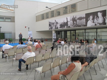 CAORLE 23/7/10 : MOSTRA HEMINGWAY A CAORLE PAOLA PALLIERI GIANNI MORIANI ©Graziano Arici/Rosebud2